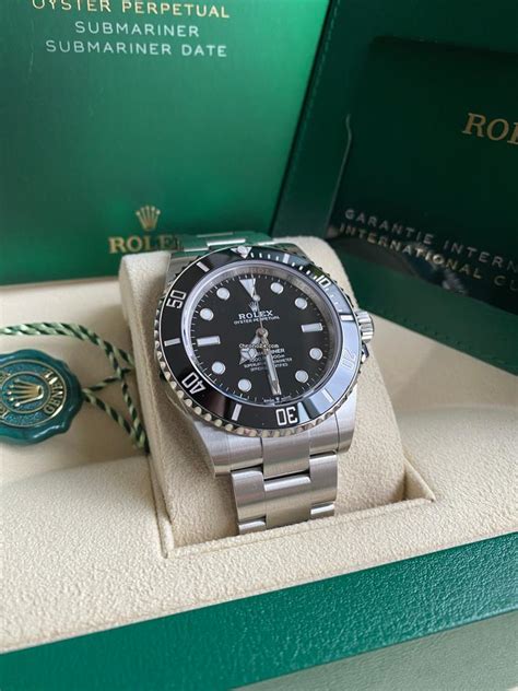 rolex submariner no date o date|2023 submariner no date 124060.